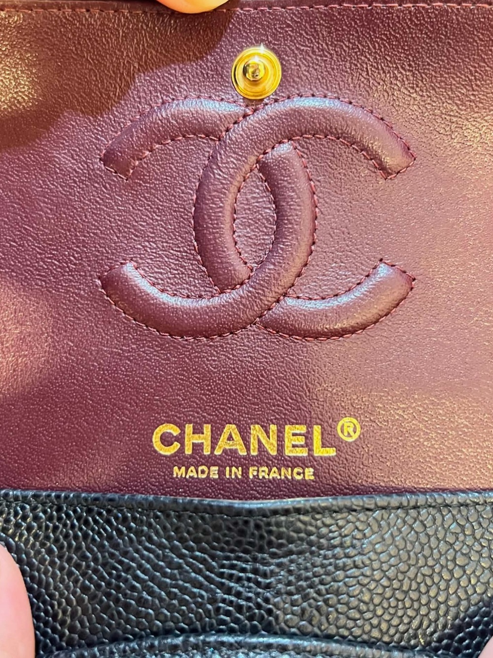 Chanel Classic Double Flap Caviar GHW - Picture 10 of 12